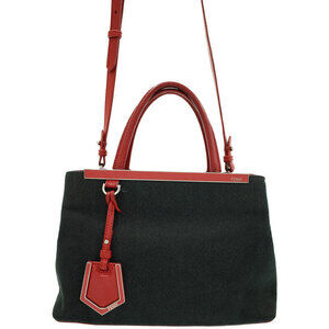 Fendi Toujours Leather Calfskin 2way Shoulder Bag
